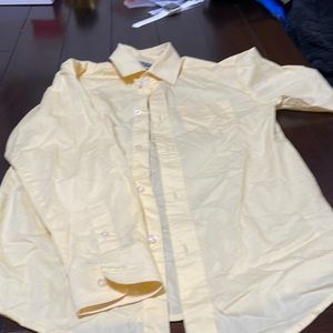 Yellow dress shirt